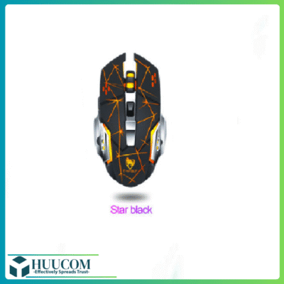 T-WOLF Q13B Black Bluetooth + Wireless 2.4Ghz FV Không Dây (Pin sạc)