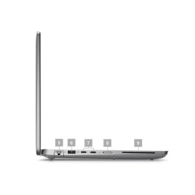 Dell Latitude 5450 BTX Base 42LT545001  Ultra 7-155U  16GB RAM  512GB SSD  Intel Graphics  14 inch FHD  Win 11 Home  Grey - Ảnh 5